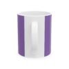 Avonem Purple Ceramic Mug, (11oz, 15oz)