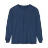 Avonem Women Garment-dyed Long Sleeve T-Shirt