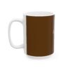 Avonem Brown Ceramic Mug, (11oz, 15oz)