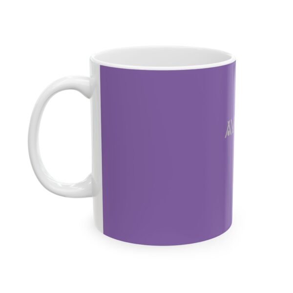 Avonem Purple Ceramic Mug, (11oz, 15oz)