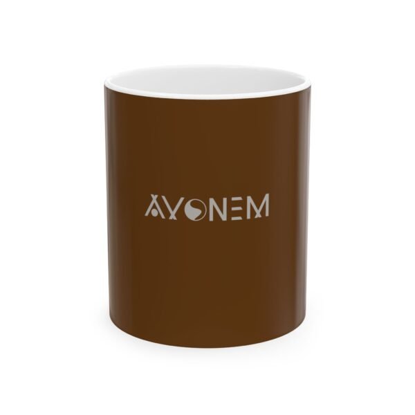 Avonem Brown Ceramic Mug, (11oz, 15oz)