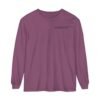 Avonem Women Garment-dyed Long Sleeve T-Shirt