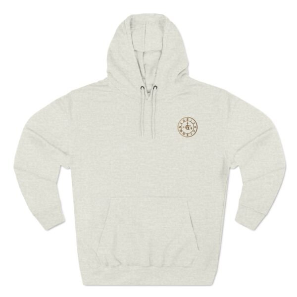 Three-Panel Fleece Hoodie