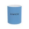 Avonem Blue Ceramic Mug, (11oz, 15oz)