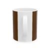 Avonem Brown Ceramic Mug, (11oz, 15oz)