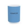 Avonem Blue Ceramic Mug, (11oz, 15oz)