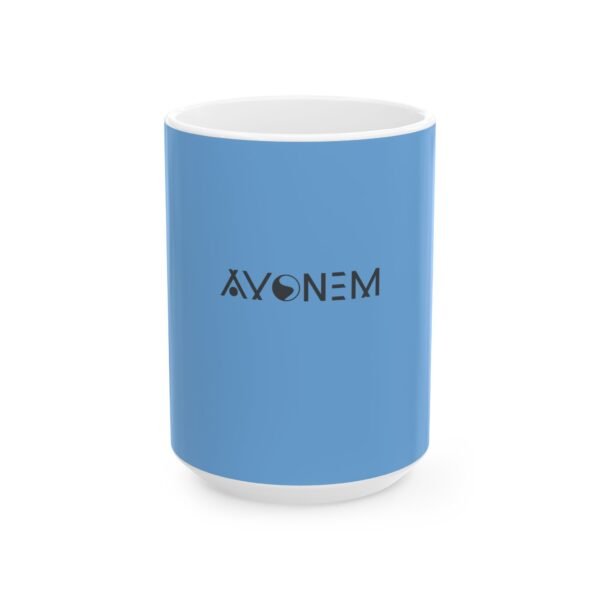 Avonem Blue Ceramic Mug, (11oz, 15oz)