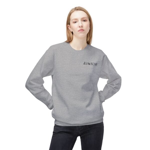 Avonem Women Midweight Softstyle Fleece Crewneck Sweatshirt