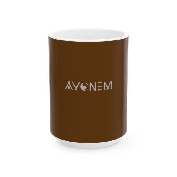 Avonem Brown Ceramic Mug, (11oz, 15oz)