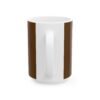 Avonem Brown Ceramic Mug, (11oz, 15oz)