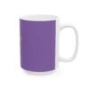Avonem Purple Ceramic Mug, (11oz, 15oz)
