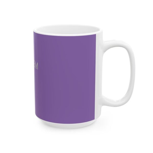 Avonem Purple Ceramic Mug, (11oz, 15oz)