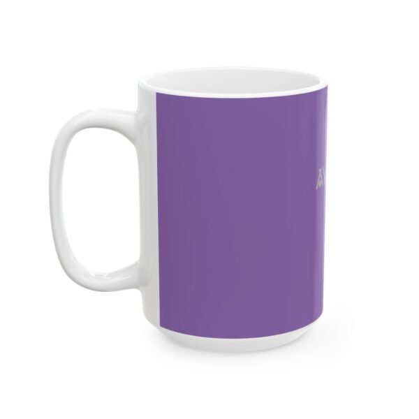Avonem Purple Ceramic Mug, (11oz, 15oz)