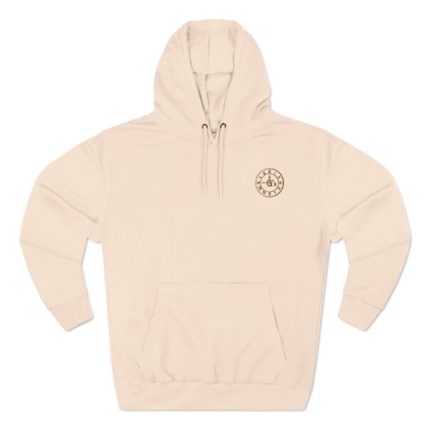 Three-Panel Fleece Hoodie